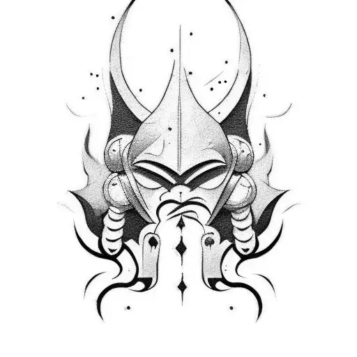 Combine elements from the video game and Persepolis in a tattoo design tattoo design idea