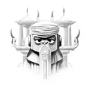 Combine elements from the video game and Persepolis in a tattoo design tattoo design idea