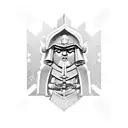 Combine elements from the video game and Persepolis in a tattoo design tattoo design idea