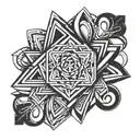 trinity husband wife tattoo design idea