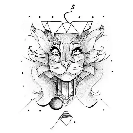 Alice in Wonderland tattoo design idea