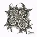 Romans 8:18 tattoo design idea