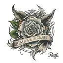 Romans 8:18 tattoo design idea