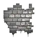 brick wall  tattoo design idea
