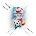 knowledge dreams sport tattoo design idea