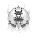 morrigan goddess tattoo design idea