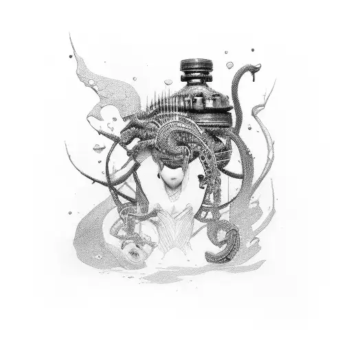 slave with 2309 tattoo design idea