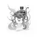 slave with 2309 tattoo design idea