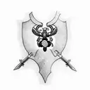 united states marines tattoo design idea