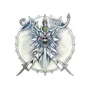 Witcher sword  tattoo design idea