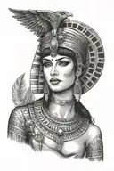 Cleopatra tattoo design idea