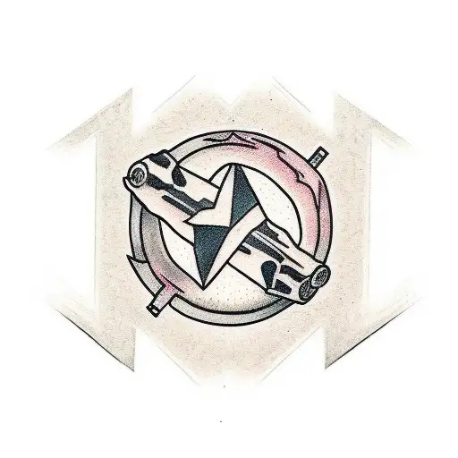 Borderlands logo, skag   tattoo design idea