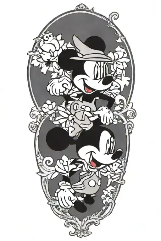 disney tattoo design idea
