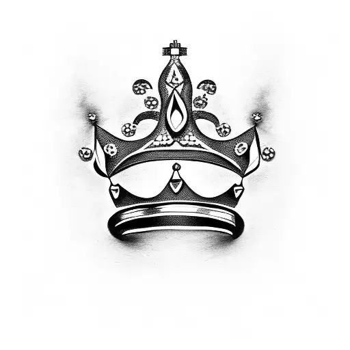 Queen Crown Temporary Tattoo - Set of 3 – Tatteco