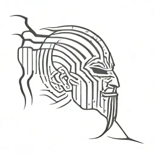 slipknot barcode tattoo design idea