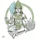 lord murugan tattoo design idea
