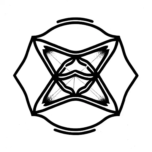 LSD molecule tattoo design idea