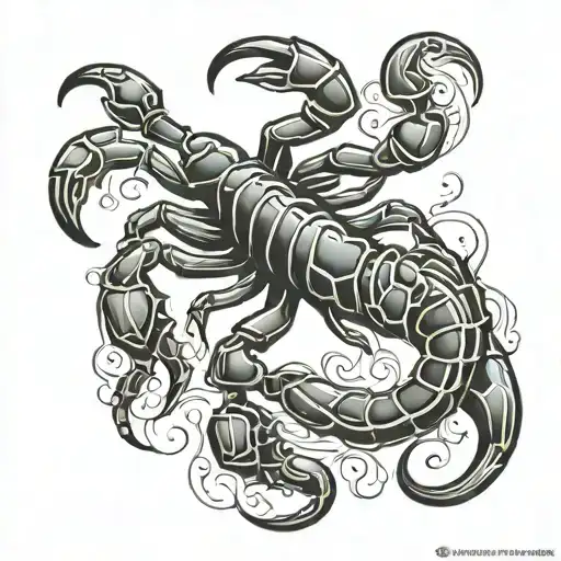 scorpion tattoo tattoo design idea