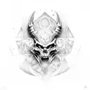 Magic the gathering  tattoo design idea