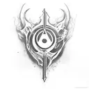 Magic the gathering  tattoo design idea