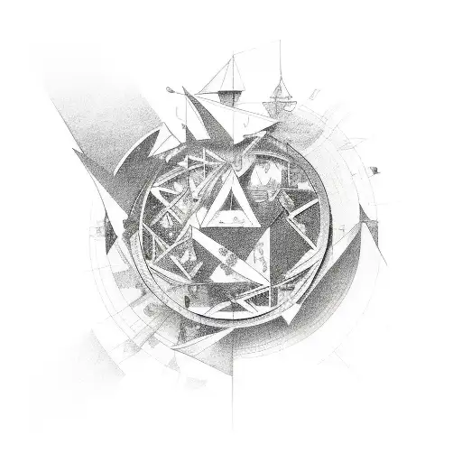five elements tattoo design idea