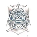 engine block tattoo design idea