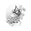 Alice in wonderland tattoo design idea