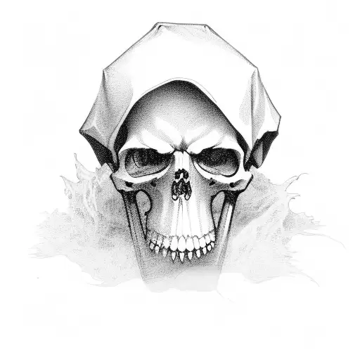 DropCatch.com | Reaper tattoo, Grim reaper tattoo, Pattern tattoo