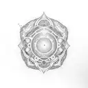 5th circles and elf ring tattoo design idea