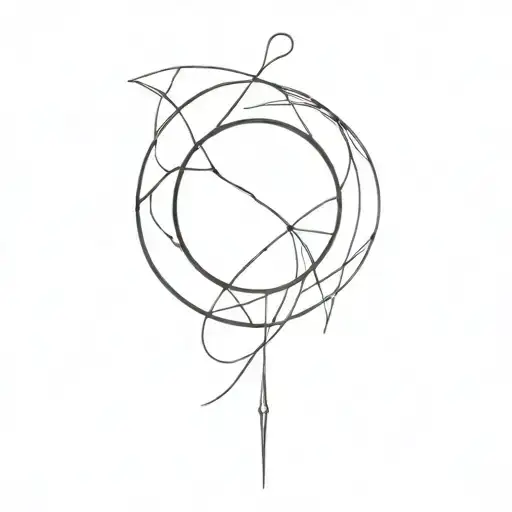 Quantum immortality tattoo design idea