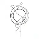 Quantum immortality tattoo design idea