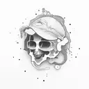 Juice Wrld 999 tattoo design idea