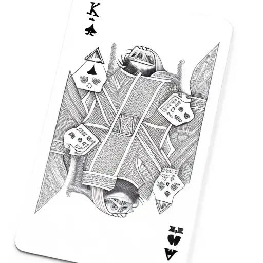 Buy Retreez Skull King of Spades Tattoo Playing Card Graphic Printed Unisex  MenBoysWomen TShirt Tee  White  Small at Amazonin