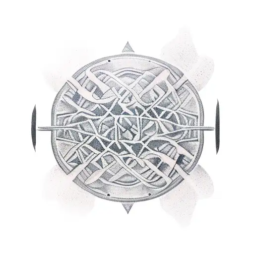 Ben Howard and alt-J theme with quotes and logos tattoo design idea