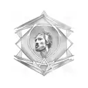 Ben Howard logo with amber run logo merged  tattoo design idea