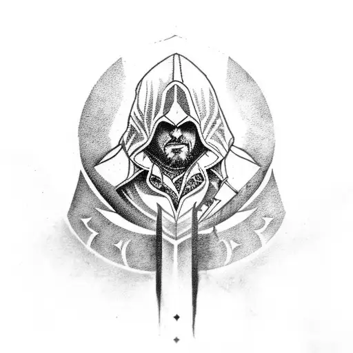 assassins creed tattoo design idea