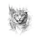 imagination tattoo design idea