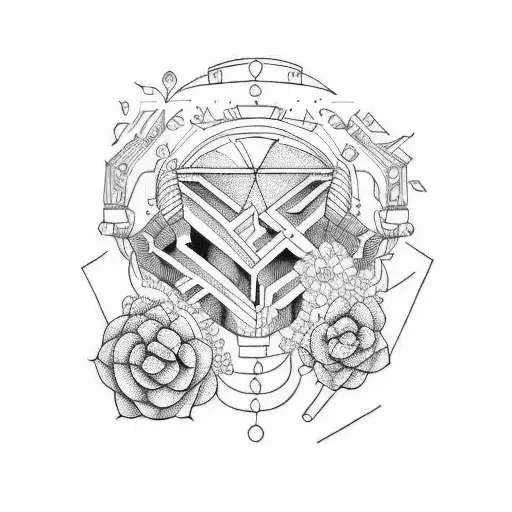 siblings tattoo design idea