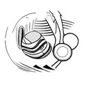 tennis sport tattoo design idea