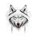 lobo tattoo design idea