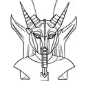 Anubis tattoo design idea