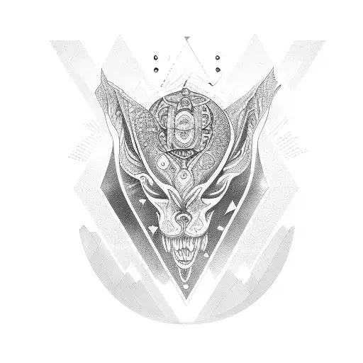 voyage sous dmt tattoo design idea