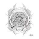 dessin a colorier sous dmt tattoo design idea