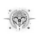 voyage sous dmt tattoo design idea