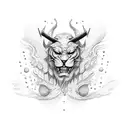 i have anger issues tattoo design idea