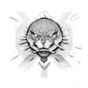 i have anger issues tattoo design idea