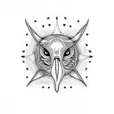 Seagulls tattoo design idea