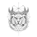 croix tattoo design idea