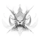 croix tattoo design idea