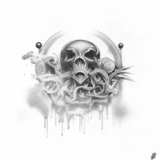 emo tattoo design idea